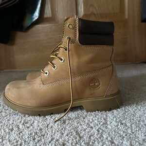 Timberland Tan and Brown Leather Boots